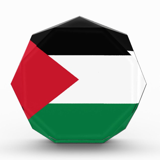 offiziell Staat der palästinensischen Landesflagge Fotoblock (Vorderseite)