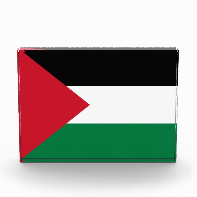 offiziell Staat der palästinensischen Landesflagge Fotoblock (Vorderseite)