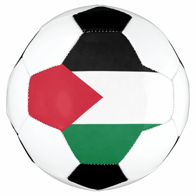 offiziell Staat der palästinensischen Landesflagge Fußball (Vorderseite)