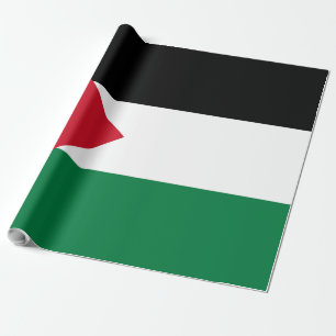 offiziell Staat der palästinensischen Landesflagge Geschenkpapier