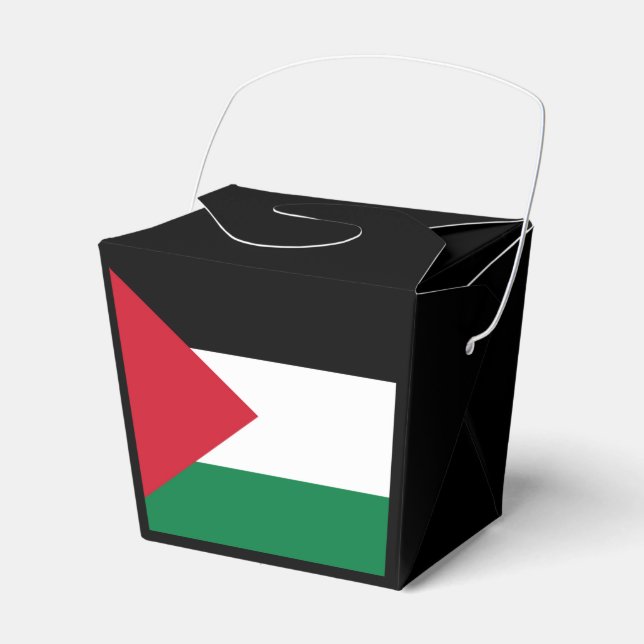offiziell Staat der palästinensischen Landesflagge Geschenkschachtel (Vorderseite)
