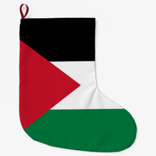 offiziell Staat der palästinensischen Landesflagge Großer Weihnachtsstrumpf