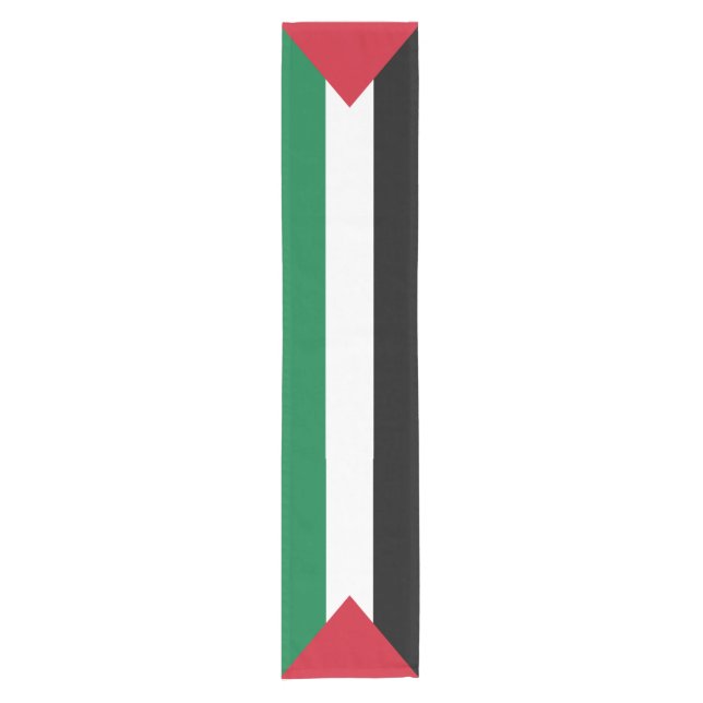 offiziell Staat der palästinensischen Landesflagge Kurzer Tischläufer (Vorderseite)