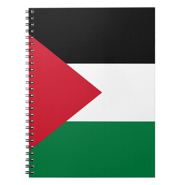 offiziell Staat der palästinensischen Landesflagge Notizblock (Vorderseite)