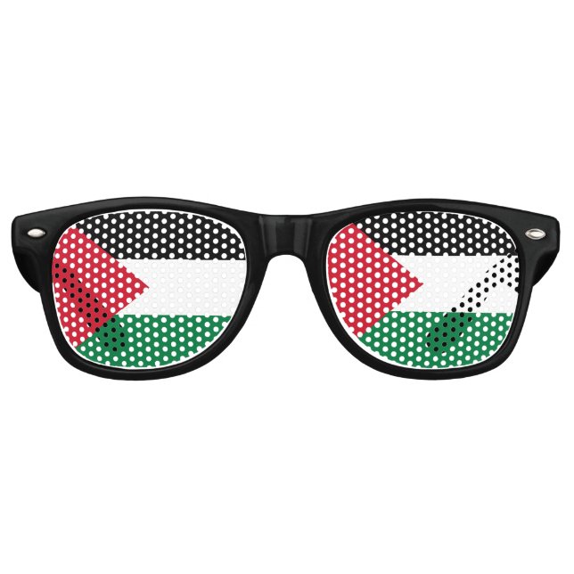offiziell Staat der palästinensischen Landesflagge Partybrille (Vorderseite)