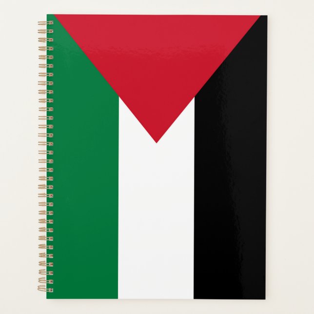 offiziell Staat der palästinensischen Landesflagge Planer (Vorderseite)