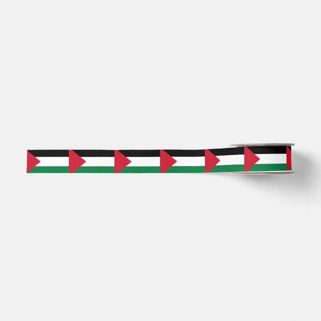 offiziell Staat der palästinensischen Landesflagge Ripsband (Vorderseite)