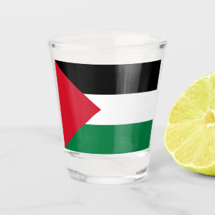 offiziell Staat der palästinensischen Landesflagge Schnapsglas
