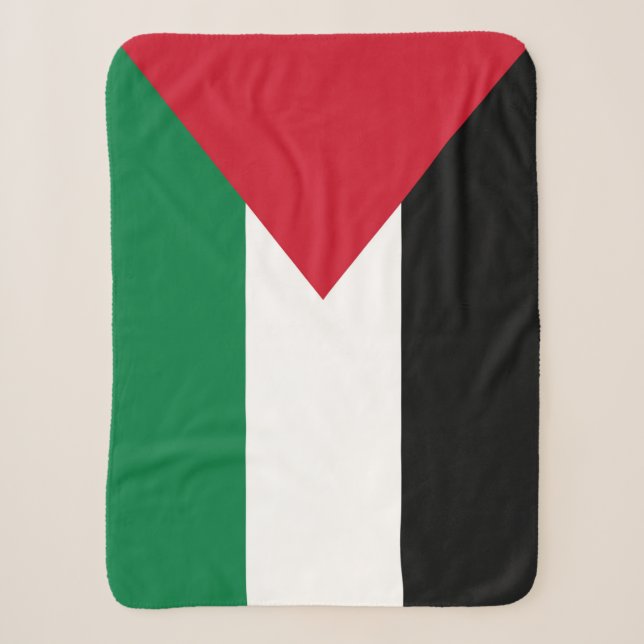 offiziell Staat der palästinensischen Landesflagge Sherpadecke (Vorderseite)
