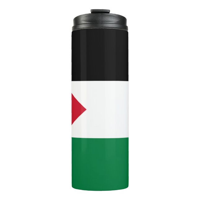 offiziell Staat der palästinensischen Landesflagge Thermosbecher (Vorderseite)