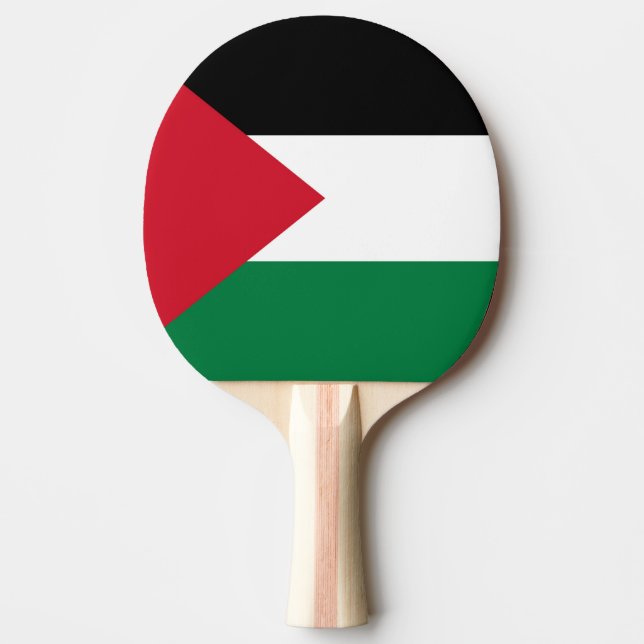 offiziell Staat der palästinensischen Landesflagge Tischtennis Schläger (Vorderseite)