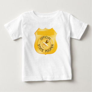 Offiziell Staat Pooper Baby T-shirt