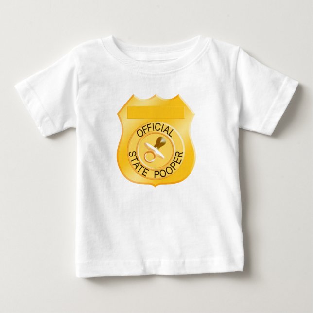 Offiziell Staat Pooper Baby T-shirt (Vorderseite)