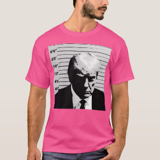 Offiziell Trump Mugshot Real Trump Mugshot T-Shirt