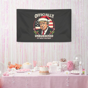 Offiziell unbelastet durch das, was Trump 47. Banner