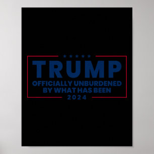 Offiziell unbelastet durch das, was Trump Victo wa Poster