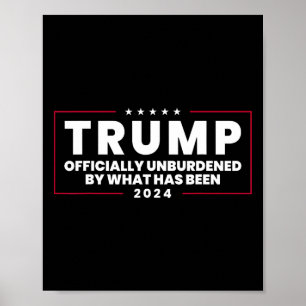 Offiziell unbelastet durch das, was Trump Victo wa Poster