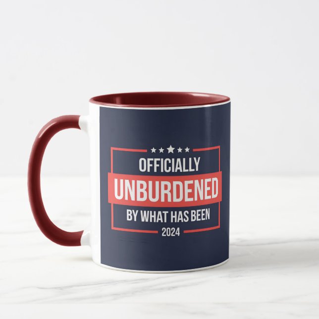 Offiziell unbelastet durch das, was Trump war Tasse (Links)