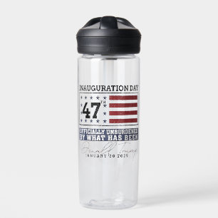 Offiziell unbelastet durch Trump 47 Trinkflasche