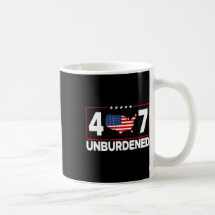 Offiziell unbelasteter Donald Trump, der 47. Präsi Kaffeetasse