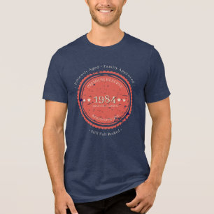 Offiziell Vintage 198X Lustig Premium Reserve Tri-Blend Shirt