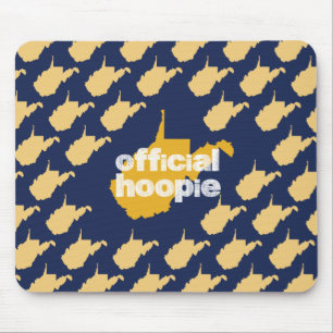 Offiziell West Virginia Hoopie Mousepad