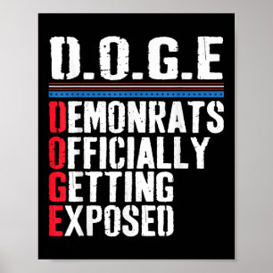 Offiziell wird Trump 2025 von Demokraten entlarvt Poster