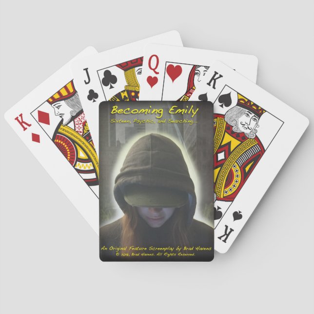 Offiziell zu Emily Poster auf Spielkarten (Rückseite)
