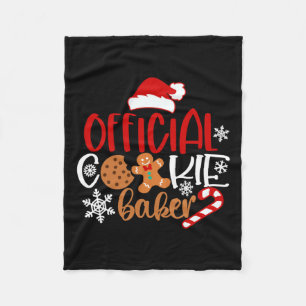 Offizielle Backsnowflakes Weihnachten Weihnachten Fleecedecke