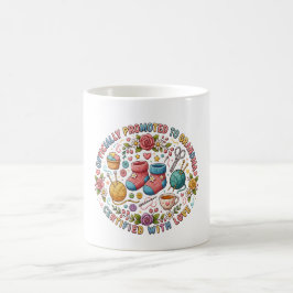 Offizielle Beförderung zur Oma-Ankündigung Kaffeetasse