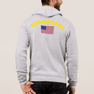 Offizielle CHAMPIONS USA Flaggen wahre klassische Hoodie