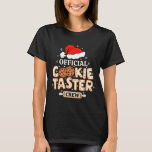 Offizielle Cookie-Verkostungs-Crew Frohe Weihnacht T-Shirt