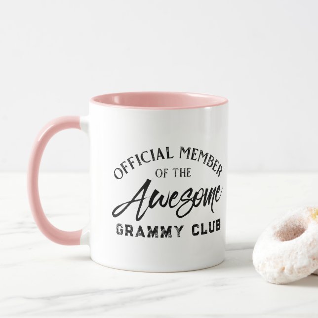 Offizielle Grammy Club Tasse (Mit Donut)