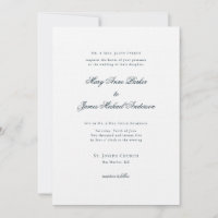 Offizielle Hochzeit der Navy in Blau und Weiß
