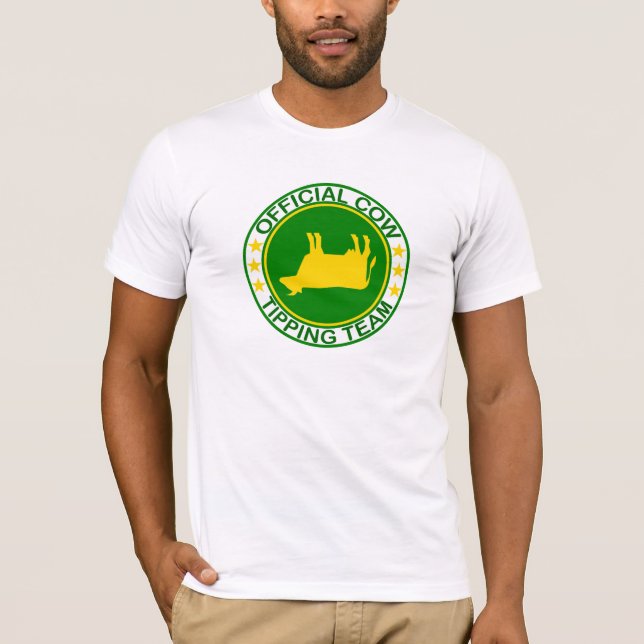 Offizielle Kuh, die Team-T - Shirt spitzt (Vorderseite)