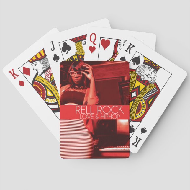 Offizielle Liebe- und Hip Hop Spielkarten (Rückseite)
