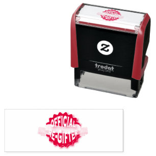 Offizielle Nachgifter in Rot Permastempel
