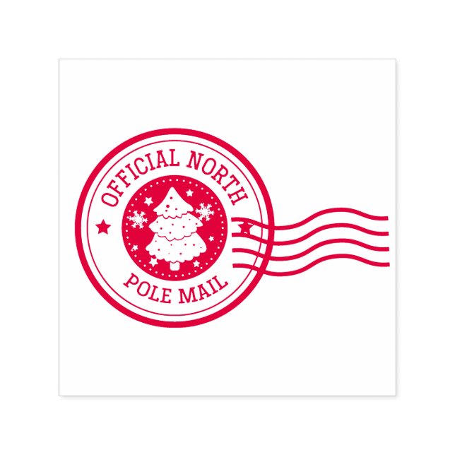 Offizielle Nordpol-Post Permastempel (Design)