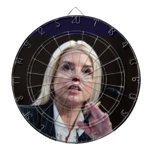 offizielle Pam Bondi Dartscheibe