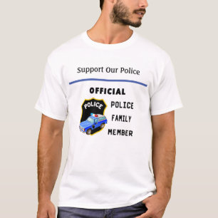 Offizielle Polizeifamilie T-Shirt