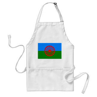 Offizielle Romany-Sinti und Romaflagge Schürze