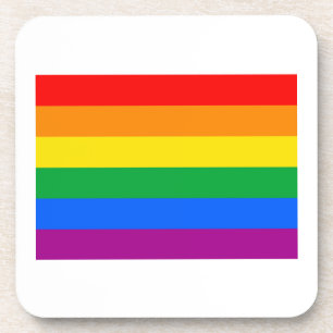 OFFIZIELLE SCHWULE PRIDE-FLAGGE UNTERSETZER