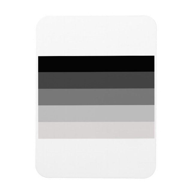 OFFIZIELLE STRAIGHT PRIDE FLAG MAGNET (Vertikal)