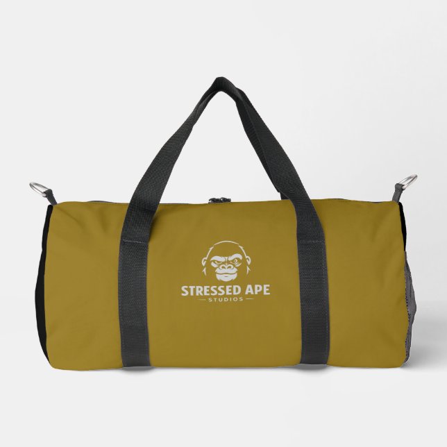Offizielle Stressed Ape Studo Merchandise Duffle Bag (Vorderseite)