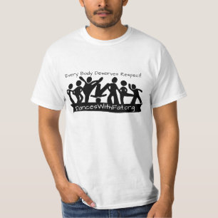 Offizielle Tänze mit fettem Tanz-Shirt T-Shirt
