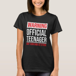 Offizielle Teenager Funny 13. Geburtstagszeit T-Shirt