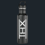 Offizielle THX Logo-Wasser-Flasche Edelstahlflasche<br><div class="desc">In Erwiderung auf zahlreiche Anträge von unseren Fans,  haben wir die Zusammenstellung von THX-Produkten in unserem Zazzle Schaufenster erweitert. Genießen Sie!</div>
