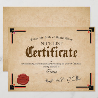 Offizielle Weihnachtskarte Karte