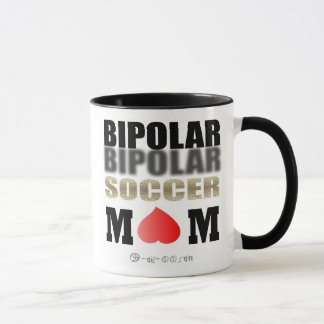 Offizielle zweipolige Fußball-Mama Tasse