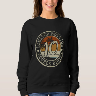 Offizielle zweistellige Geschenke für 10-Jährige 1 Sweatshirt